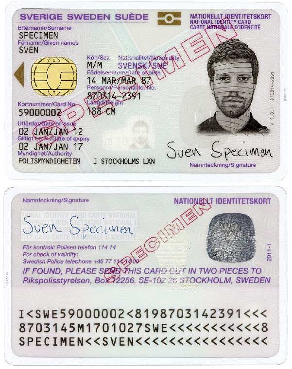 Passaporto E Carta Nazionale Didentità Un Italiano In Svezia